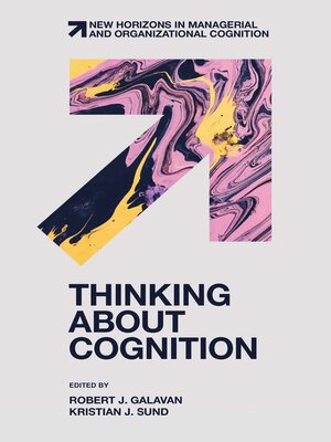 cover image of Thinking about Cognition